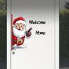 Добро пожаловать домой Наклейки на стену Рождественские наклейки на стену Настенные наклейки Рождественские украшения для стен Рождественское искусство для детской спальни Игровой комнаты Декор
