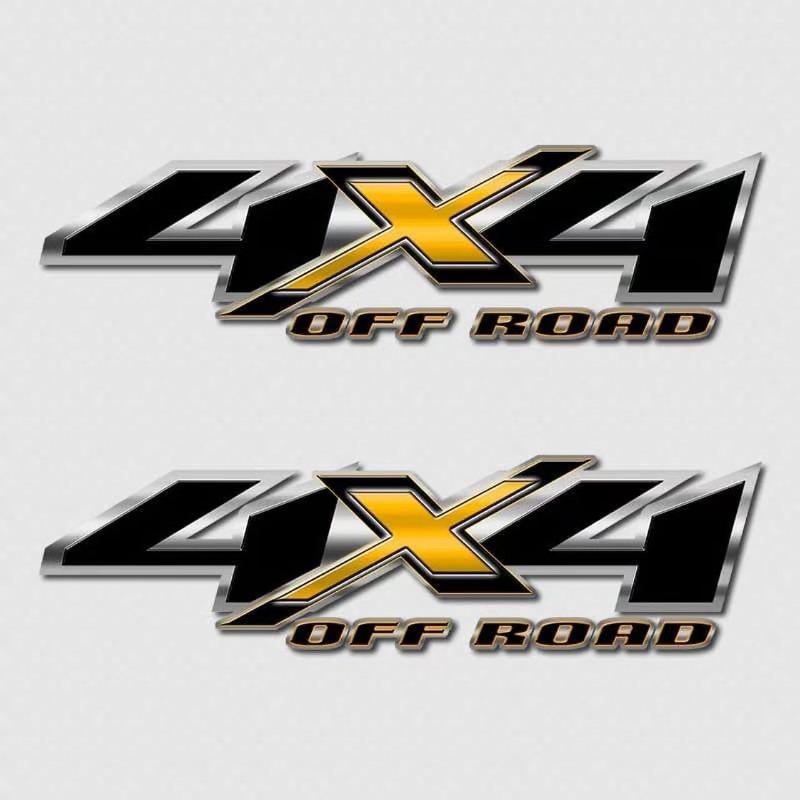 Flame 3D 4X4 Car Sticker 3D Stereoscopic Effect Car Decal Waterproof Reflective Material