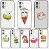 Funny Cartoon Cat  For Xiaomi Redmi Note 10S 10 9T 9S 9 8T 8 7S 7 6 5A 5 Pro Max Soft Black Phone Case