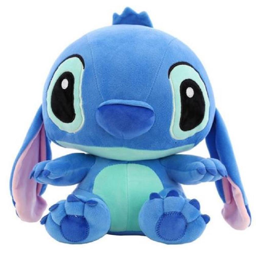 Adorable Lilo Stitch Plush Blue Kid Girl Soft Stuffed Toy Gift 30cm Cute Decor