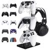 Gamepad Stand Controller Stable Headset Storage Rack Removable Controller Holder Desktop Stand for PS5/4/3/2/Xbox for Switch Pro