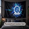 Custom Name Text Tapestry,Queens Park Rangers Decorative Wall Hanging, Background Tapestry For Home Bedroom