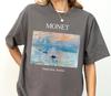 Claude Monet Impression Sunrise Shirt - Vintage Art History Tee,French Impressionist Painting Shirt