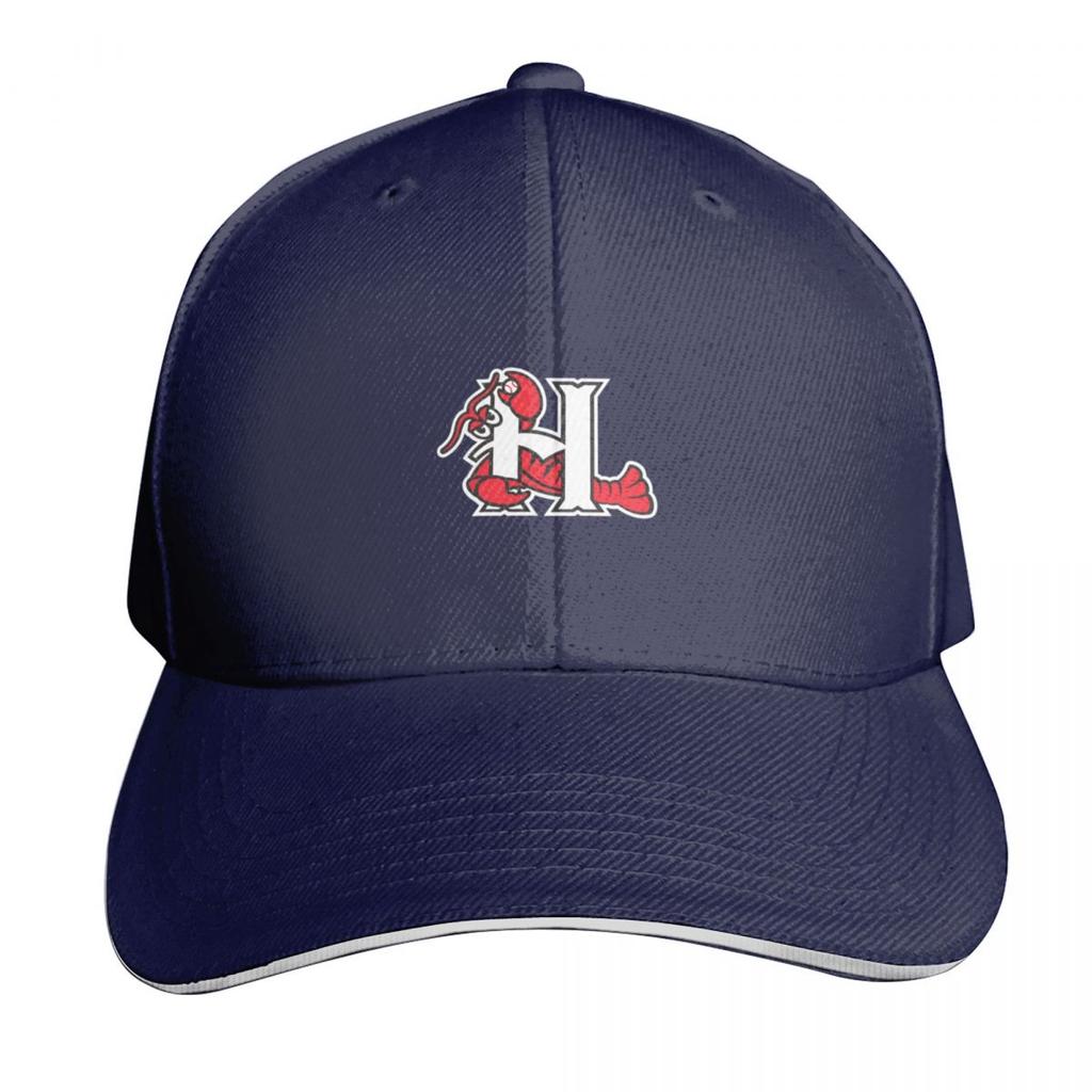 TheHickoryCrawdadsLogo Baseball Cap Beach Unique hats Horse Hat Rave Luxury Women Unisexs