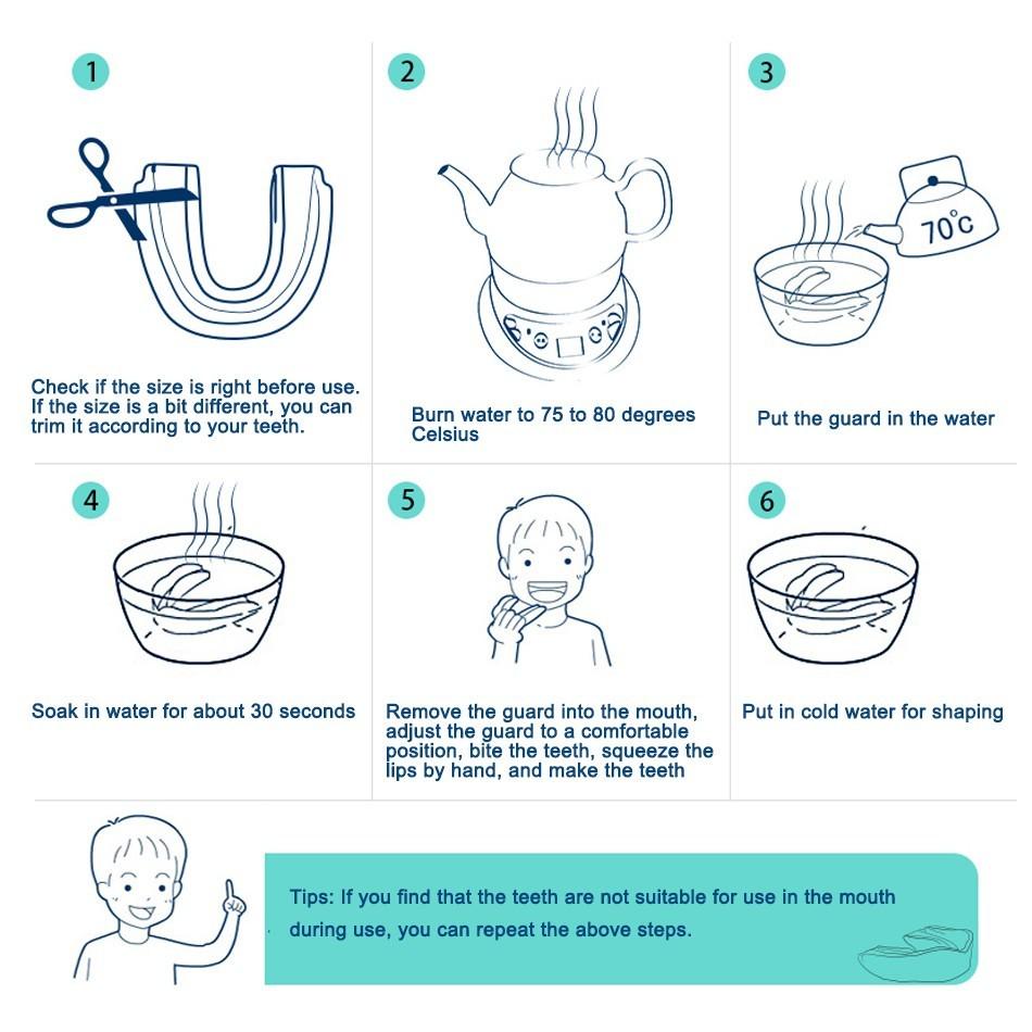 Спортивная капа, защита для зубов из ЭВА, защита для детей и взрослых, защита для зубов, баскетбол, регби, бокс, каратэ