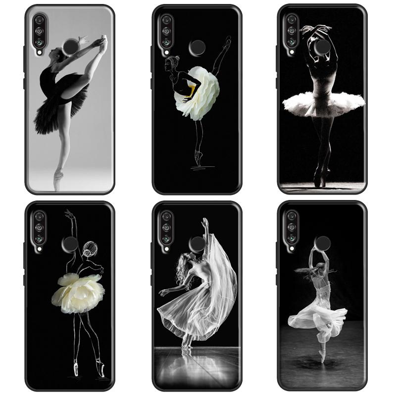 Девушка Балерина Балетный Танец Для Huawei Nova 9 SE 10 5T Y90 Y70 Y60 Y61 Y91 Y72 12i 12s 11i P60 Pro P20 P30 P40 Lite Чехол