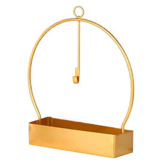 Полый, деликатный, практичный, с основанием, гальваническим способом, держатель спирали от комаров, лоток для сеток от комаров