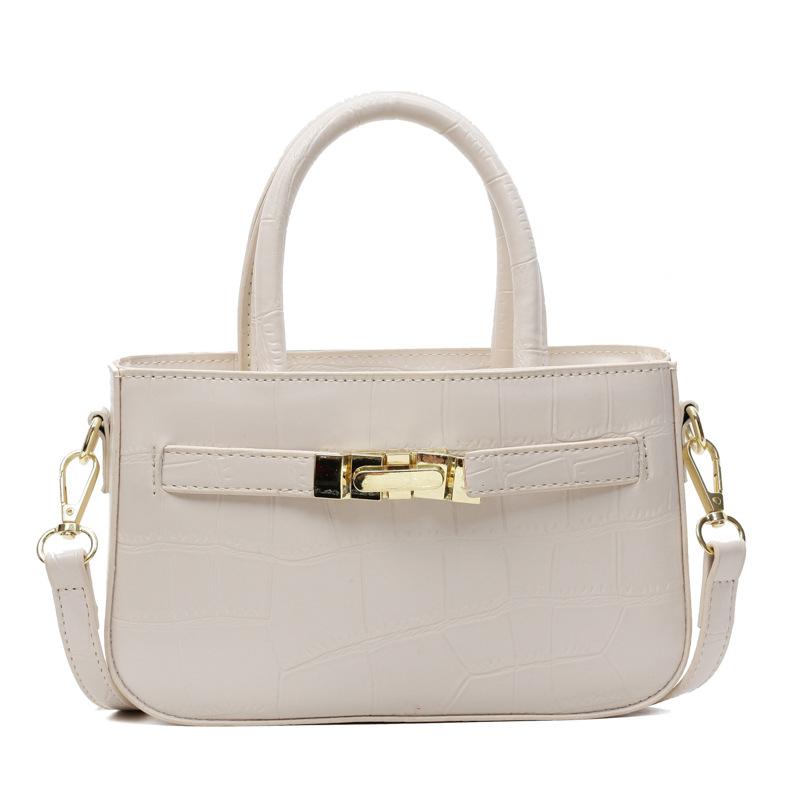 Trend Niche High-End Сумка с узором из крокодиловой кожи Женская сумка-мессенджер в иностранном стиле, однотонная сумка через плечо