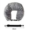 Multi-Position Travel Pillow with U-Shape Support-Plush Cushion for Neck&Back Ideal for Planes Trains &Automobiles Can Be Filled