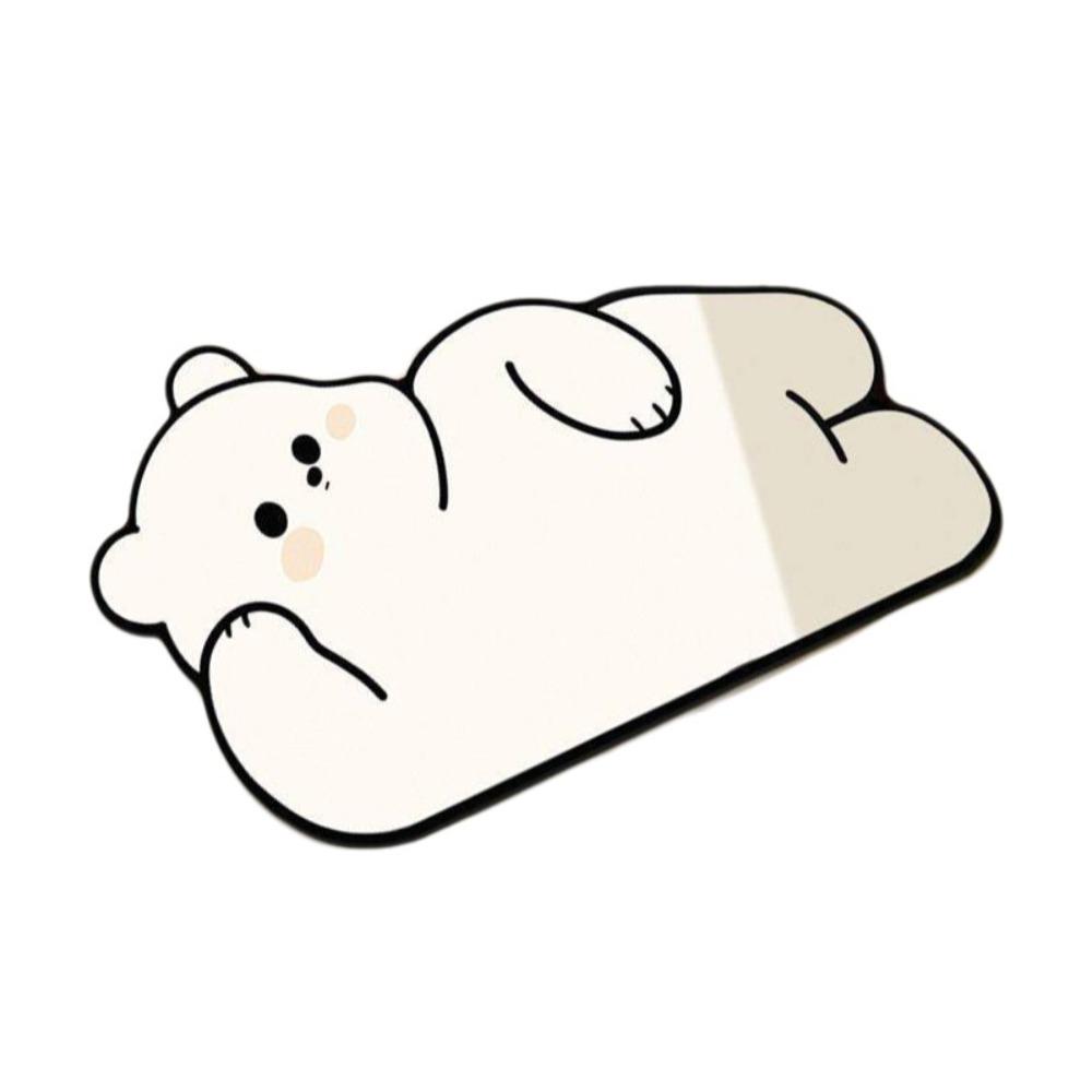 Cartoon Bathroom Floor Mat Quick Dry Decorative Door Mat Small Rug Entry Door Mat Kitchen