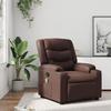 VidaXL Reclining Massage Armchair, Chair with Footrest, Seat with Backrest and Armrests Living Room, Modern, 374125
