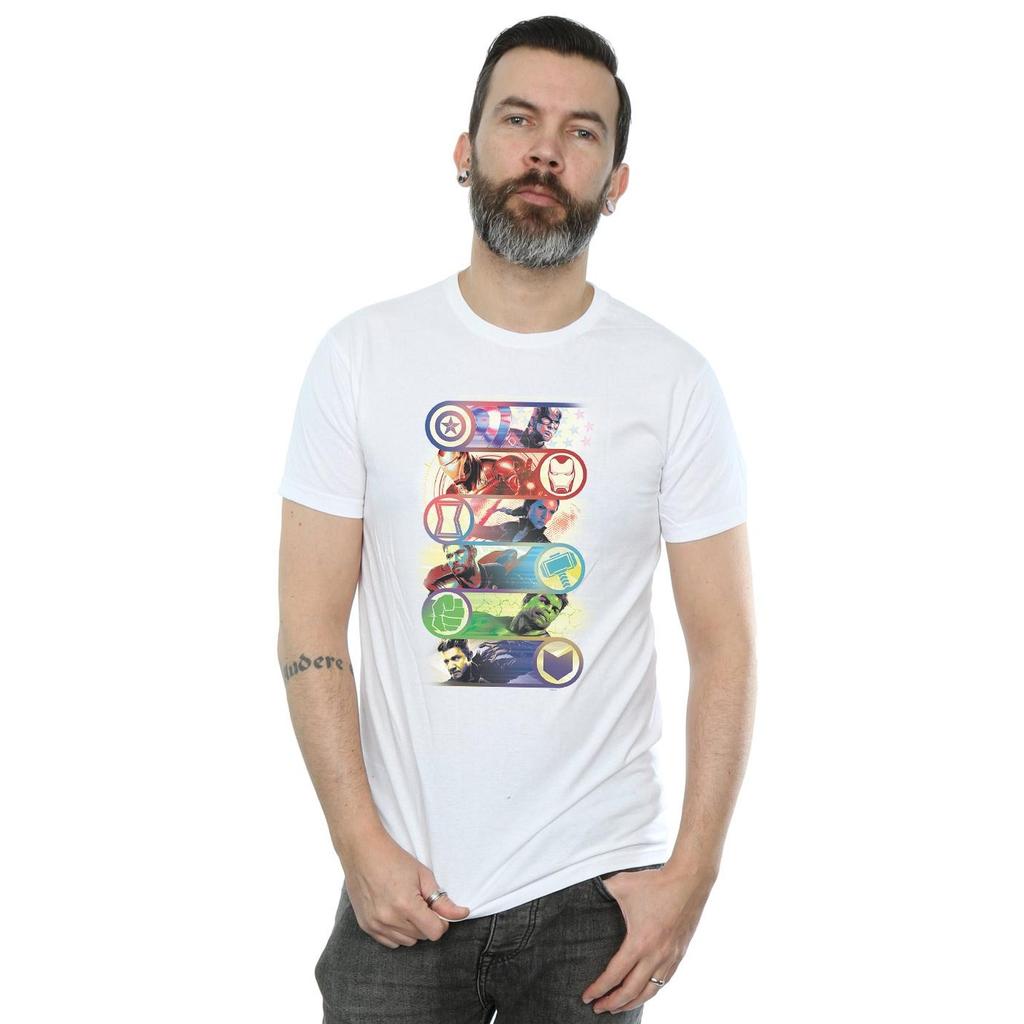 Marvel Mens Avengers Endgame Original Heroes T-Shirt