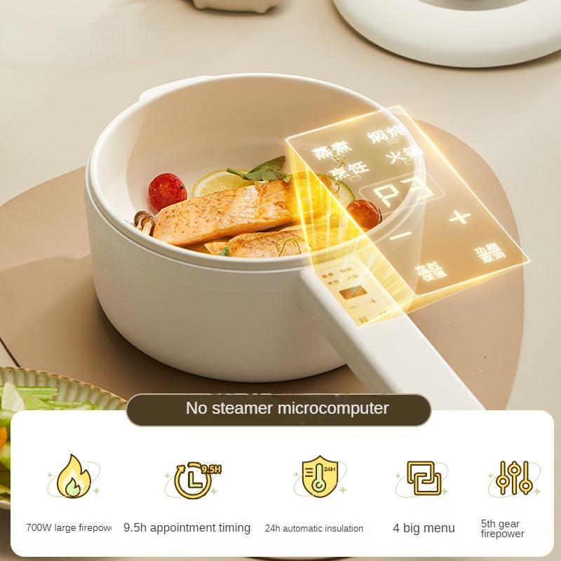 1600 мл 220 В электрическая кастрюля для приготовления пищи бытовая мини-сковорода домашняя антипригарная электрическая мультиварка