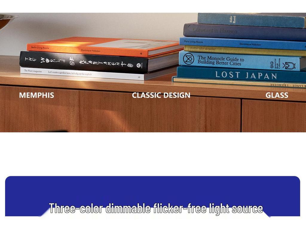 Прикроватная лампа в стиле модерн середины века, цвет Мемфис: Минималистичная креативная цирковая люстра для детской комнаты или кабинета