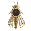Hometime Wall Clock Gold Bee Design
