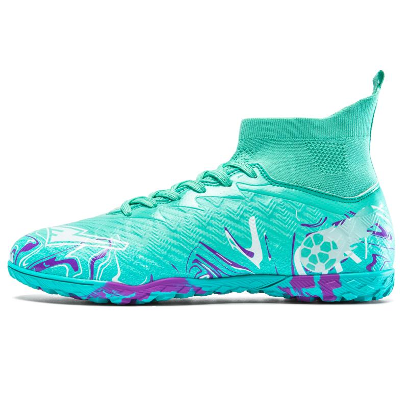 Новые мужские профессиональные унисекс футбольные бутсы FG Нескользящие Футбольные ботинки Открытый дропшиппинг Футзал Матч Тренировка Спортивные кроссовки