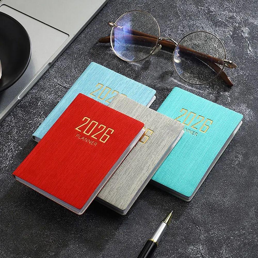 Mini Portable Weekly Planner 2026 Pocket Diary Journal Agenda Book Weekly Calendar