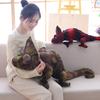 70cm/100cm Big Simulation chameleon Plush Animals Toys Stuffed Plush chameleon dragon Pillow Toy Birthday Gifts Kids Toys