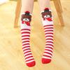 3D Cartoon Pure Cotton Mid-Calf & Knee-High Socks for Girls - Cute Spring/Autumn Wear