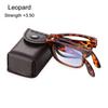 Case Folding Reading Glasses Compact Reading Glasses TR90 Reading Glasses Presbyopic Glasses