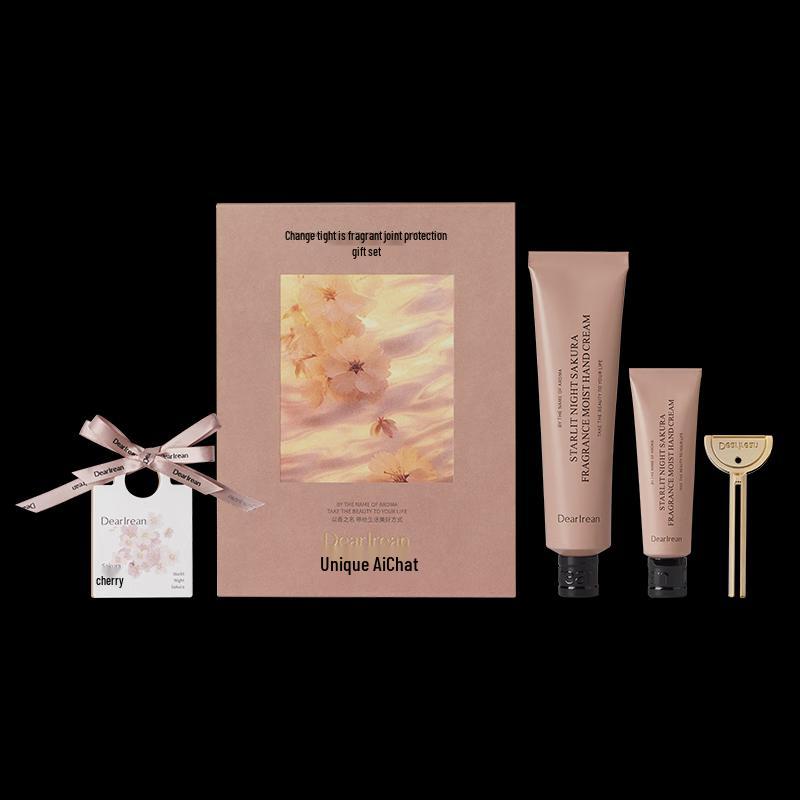 Irene Night Cherry Blossom Stars Hand Cream Gift Set