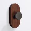 Wood Black Walnut Hook Modern Minimalist Coat Hook Closet Hanger Towel Hook Wall Organizer Hook Decorative For Home Kitchen