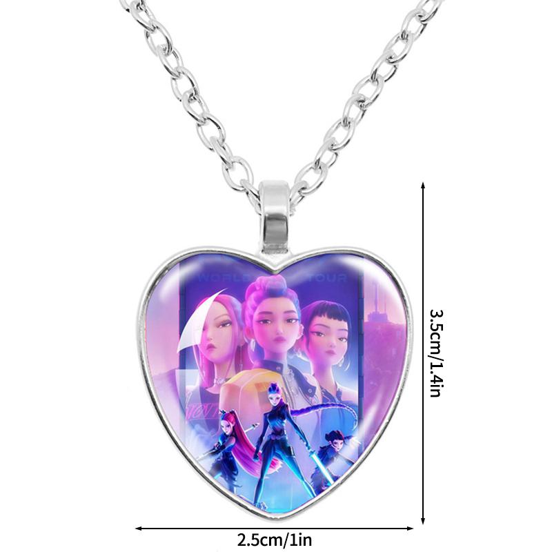 K-pop Демон HHunte Браслет Huntrix Ожерелье Браслет Аниме Охотник Подвески Подвески Принадлежности для вечеринок Подарок для фанатов