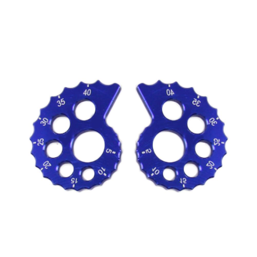 2 шт. детали для мотоцикла регулятор цепи мотоцикла с ЧПУ