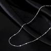 Wave Flash Sequin Necklace for Women, Simple Personality, Nude Chain, Collarbone Chain, Neck Chain