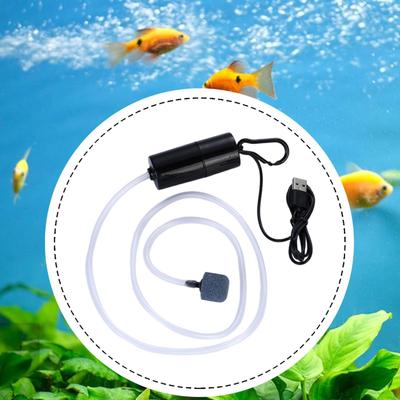 USB Аэратор для аквариума Портативный, Прочный, Маленький, Тихий, Долговечный, Компактный, Аксессуары