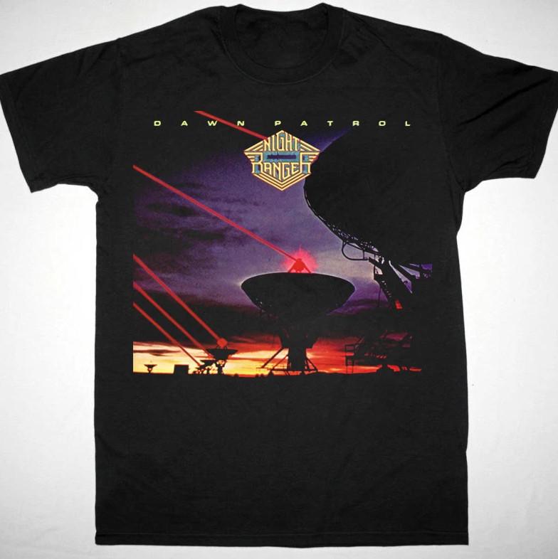 Retro Night Ranger Dawn Patrol Unisex Short Sleeve T-shirt, Size S-4XL