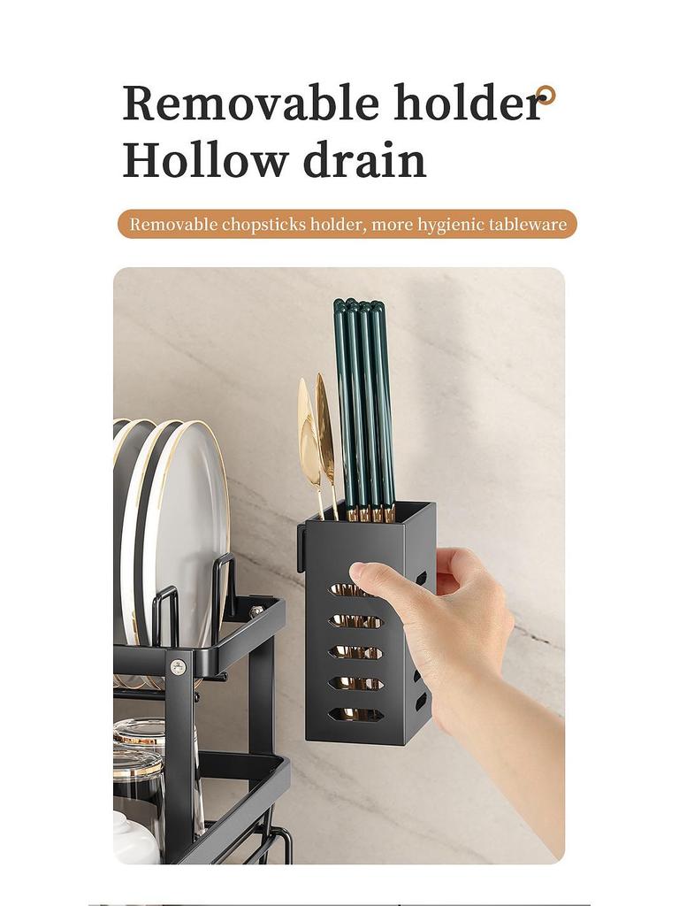 Cross-Border Kitchen Dish & Bowl Storage Drain Rack