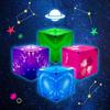Law&J (KC Certified) Space Cube Galaxy Planet Magnet 3D Transformation Magic Cube, Korean Popular Puzzles