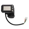 36V 6 Pins Electric Scooter Thumb Throttle Display Integrated Hall Thumb Throttle Display for