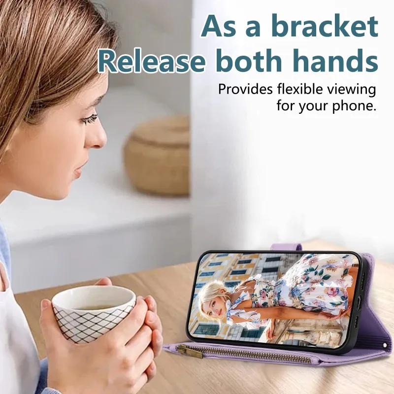 Ремешок на запястье Кроссбоди Кошелек с держателем для карт Чехол для телефона для Google Pixel 9 8 7 6 Pro 8A 7A Защитная Противоударная Кожаная Обложка