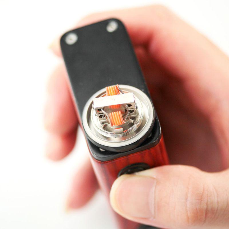 4 мл восстанавливаемый распылитель Vape Wire Coil Cotton Drop RDTA Tank для King Dual RTA