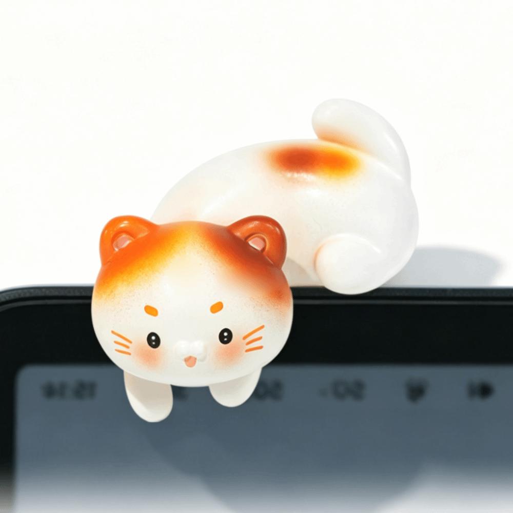 Micro Landscape Cat Figurines Wealth Cat Kitten Statue Mini Cat Ornament Desktop Decoration