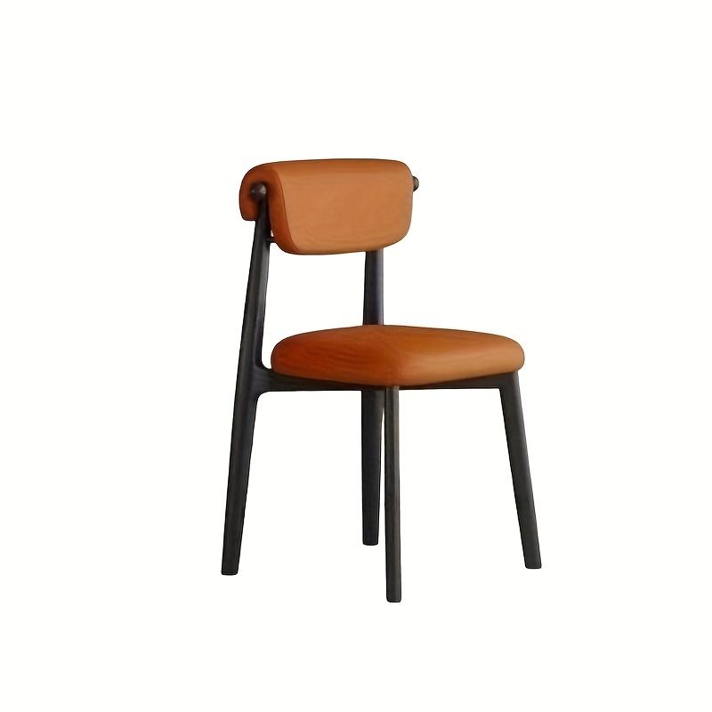 French Minimalist Dining Chair - Nordic Velvet Armchair with Gold Metal Legs, Luxury Restaurant & Home Dining Chair nordic chair