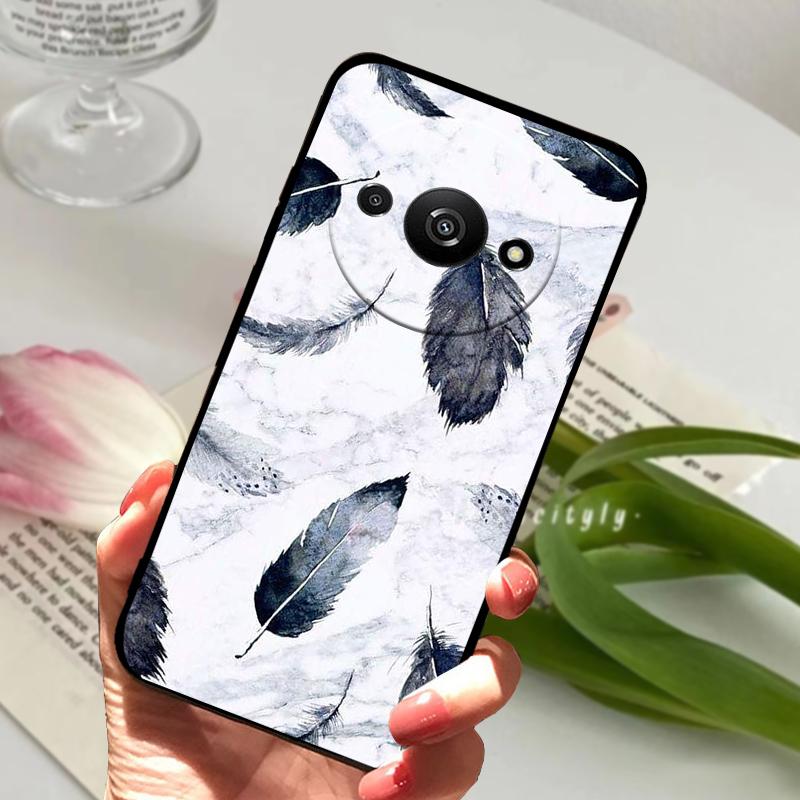 Чехол для Redmi A3 23129RN51X Модный Мягкий Силиконовый ТПУ Защитный Чехол для Телефона Для Xiaomi Redmi A 3 Pro Fundas A3x Бамперы