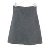 Сделано в Италии Юбка до колена 34 Угольно-серая Женская Б/у