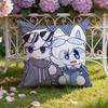 Мультяшная F-Furry F-фэндом Наволочка для дома и автомобиля Двухсторонний чехол на подушку: Двусторонняя конструкция для максимального комфорта
