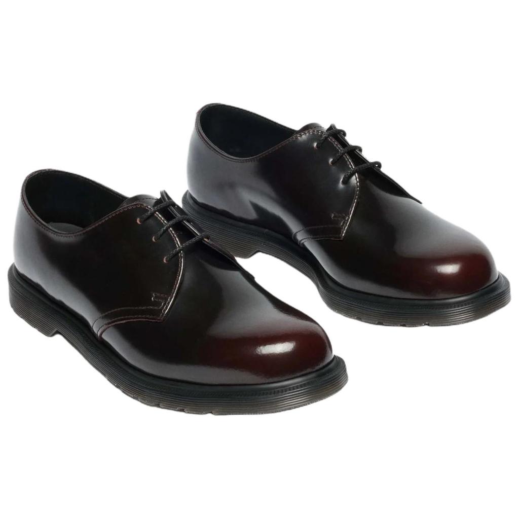 Dr. Martens Mayfare Кожаные Универсальные Удобные Туфли-Лоферы Унисекс Туфли-Лоферы Вишнево-Красные 42864600