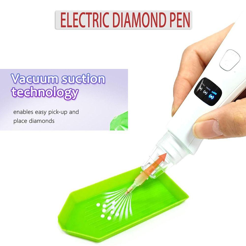 Embroidery Electric Diamond Art Painting Pen ABS Diamond Suction Tool  for Nail Art