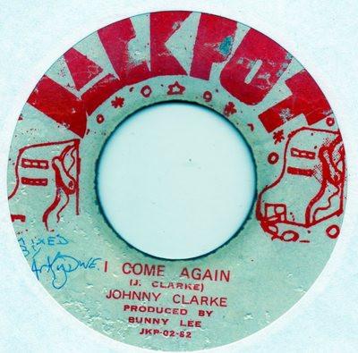 7inch Record JOHNNY CLARKE - I Come Again NONE Jackpot 1982 Jamaica Reggae, Ska & Dub Used