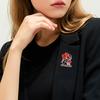 Цветок Брошь-Булавка на День Памяти Памятная Посвященная Солдату Износостойкая Антикоррозийная Патриотическая Булавка на Лацкан