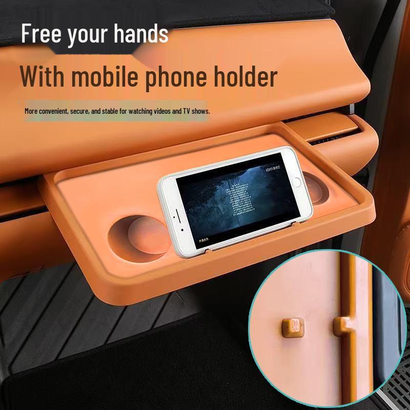 C16 Автомобильный ящик для хранения на центральной консоли для небольшого столика и сиденья пассажира C10