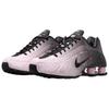 Nike Shox R4 Вышивка Сакура Низкие Повседневные Беговые Кроссовки Женские Черные Розовые IB8872-600