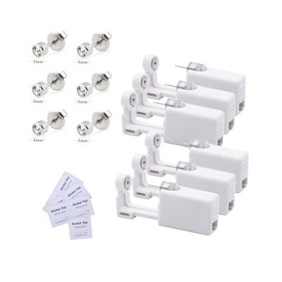 6 одноразовых пирсингов для ушей с ушными шпильками без боли для девочек, женщин, мужчин