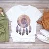 Dreamcatcher Dreamcatcher Crewneck свободная модная белая футболка женская футболка с короткими рукавами топы футболка большого размера футболка