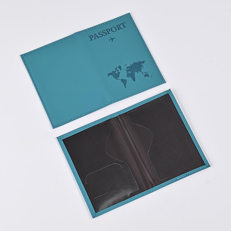 Новая Глобальная Цветная PU Обложка для паспорта, зажим для билетов, держатель для паспорта, держатель удостоверения личности, дорожный кошелек, дорожные аксессуары